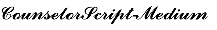 CounselorScript Medium.ttf