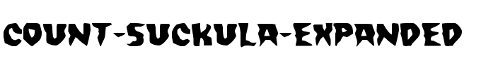Count Suckula Expanded Expanded.ttf