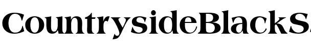 CountrysideBlackSSi Regular.ttf