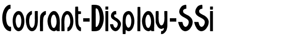 Courant Display SSi Regular.ttf