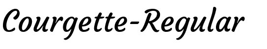 Courgette Regular.ttf