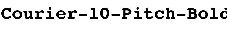 Courier10 BT Bold.ttf