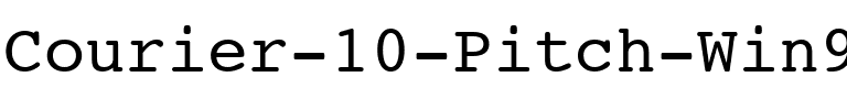 Courier10 Win95BT Roman.ttf