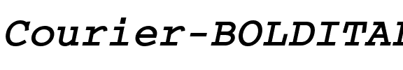 Courier BOLDITALIC.ttf