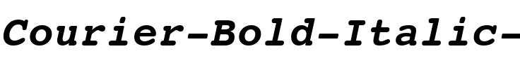 Courier SWA Bold Italic.ttf