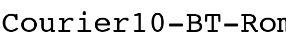 Courier10 BT Roman.ttf