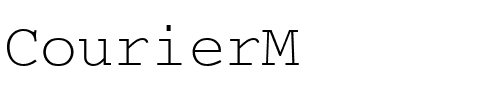 CourierM Regular.ttf