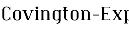Covington Exp Regular.ttf