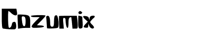 Cozumix Medium.ttf