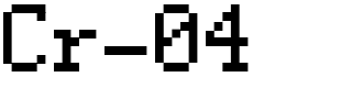 Cr-04 Regular.ttf