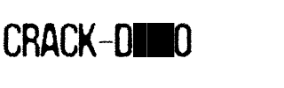 Crack DEMO.ttf
