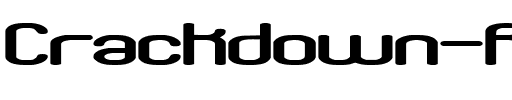 Crackdown R (BRK) Regular.ttf