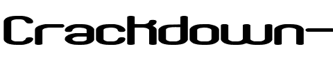 Crackdown R BRK Regular.ttf