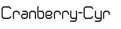 Cranberry Cyr Regular.ttf