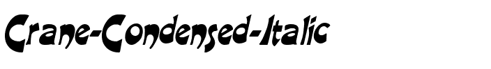 Crane-Condensed Italic.ttf