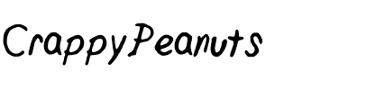 CrappyPeanuts Medium.ttf