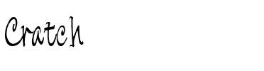 Cratch Regular.ttf