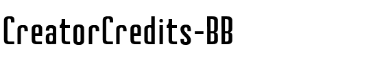 CreatorCredits BB Regular.ttf