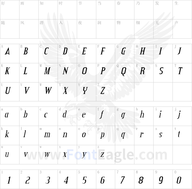 Credit-Valley-Italic