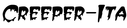 Creeper Italic.ttf