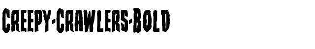 Creepy Crawlers Bold Bold.ttf