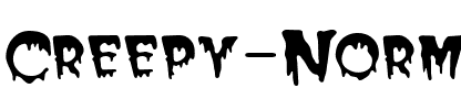 Creepy Normal.ttf
