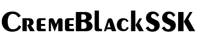CremeBlackSSK Normal.ttf
