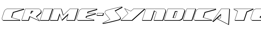 Crime Syndicate 3D Regular.ttf