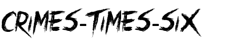 Crimes Times Six Normal.ttf