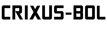 Crixus Bold Bold.ttf