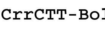 CrrCTT Bold.ttf