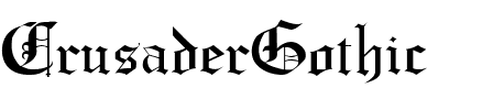 CrusaderGothic Regular.ttf