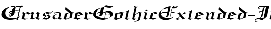 CrusaderGothicExtended Italic.ttf