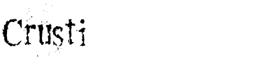Crusti Medium.ttf