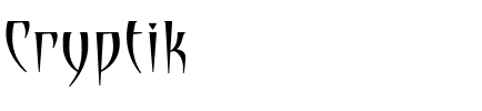 Cryptik Cryptik.ttf