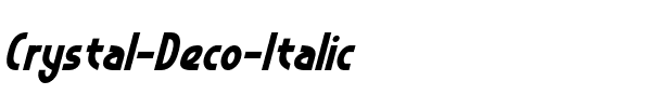 Crystal Deco Italic.ttf