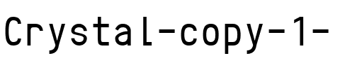 Crystal Regular.ttf