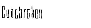 Cubebroken Regular.ttf