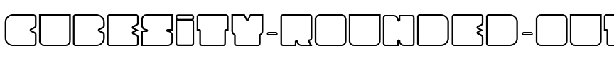Cubesity Rounded Outline v2 Regular.ttf