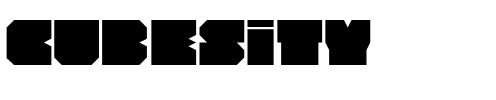 Cubesity Regular.ttf