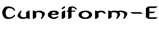 Cuneiform Ex Bold Bold.ttf