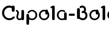 Cupola Bold.ttf
