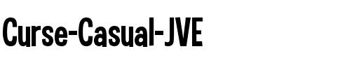 Curse Casual JVE Regular.ttf