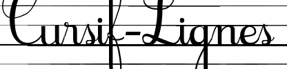 Cursif & Lignes Regular.ttf