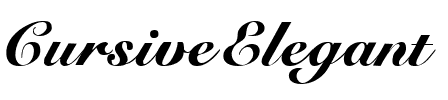 CursiveElegant Normal.ttf