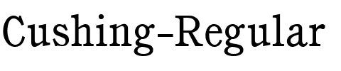 Cushing Regular.ttf