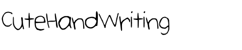 CuteHandWriting Medium.ttf
