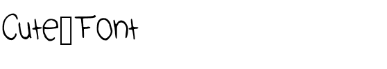 Cute_Font Medium.ttf