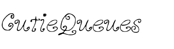 CutieQueues Medium.ttf