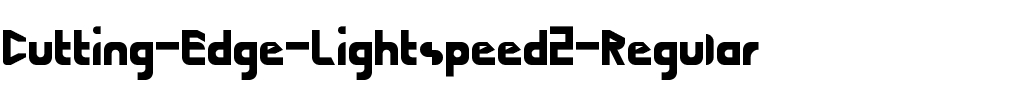 Cutting Edge – Lightspeed2 Regular.ttf